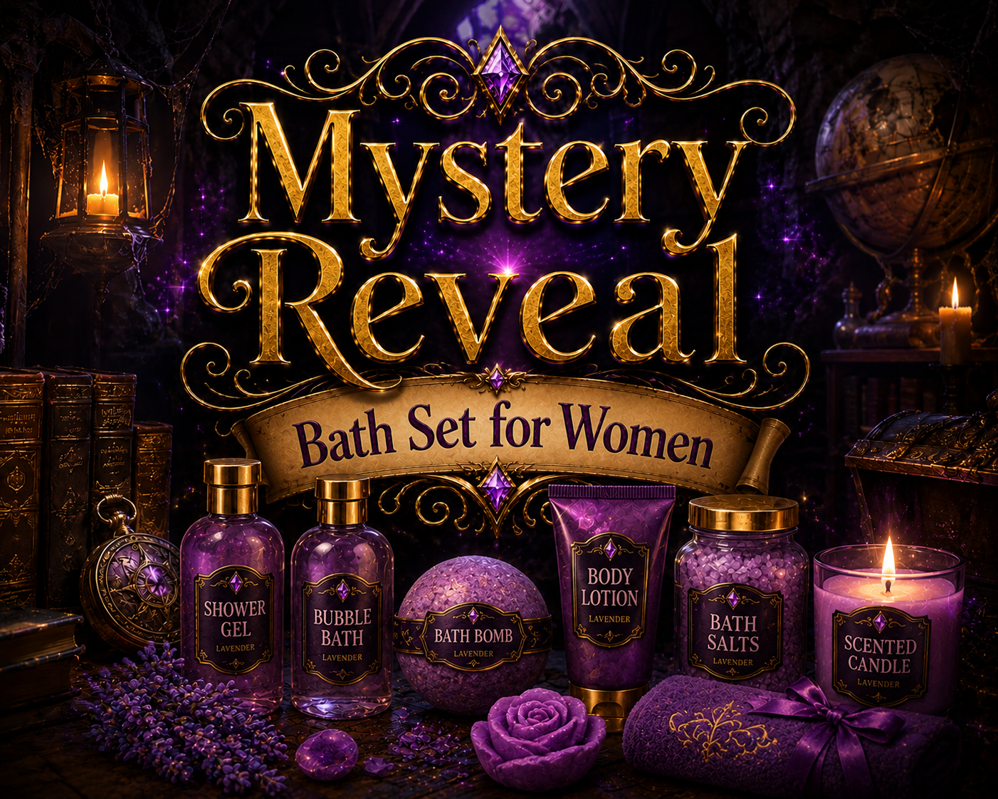 Mystery Reveal Bath Set for Women